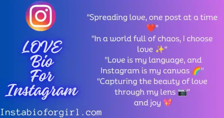 Writing the Perfect Love Bio for Instagram