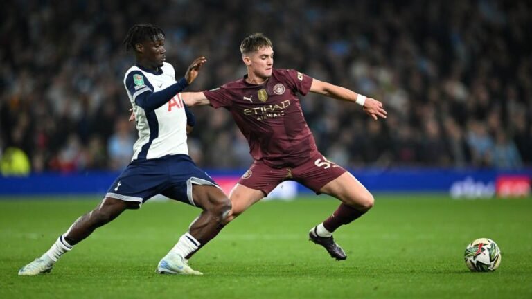 Tottenham vs Man City Lineups: Full Match Preview, Tactics, and Key Players